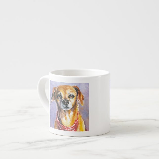 Dog 2 espresso cup (Front Left)