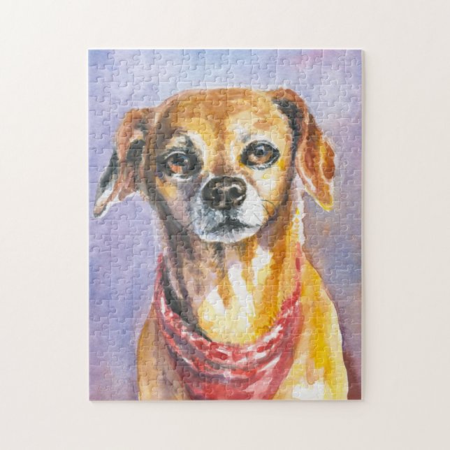 Dog 2 jigsaw puzzle (Vertical)
