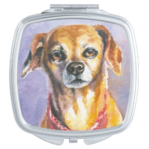 Dog 2 mirror for makeup