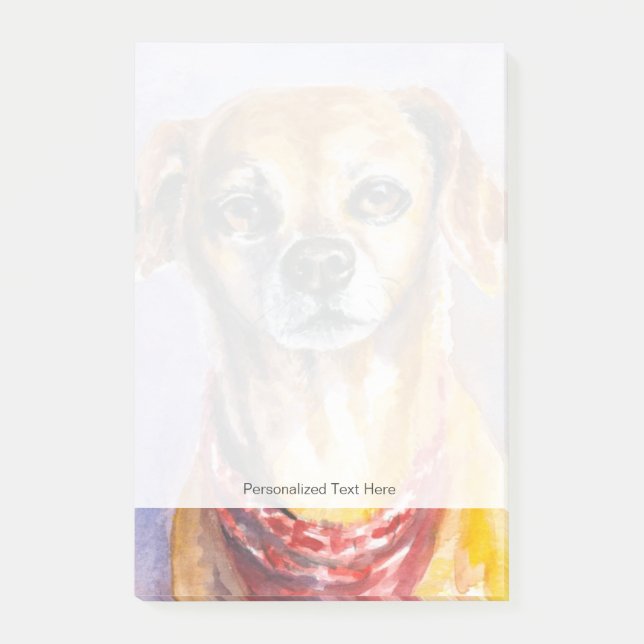 Dog 2 post-it notes (Front)