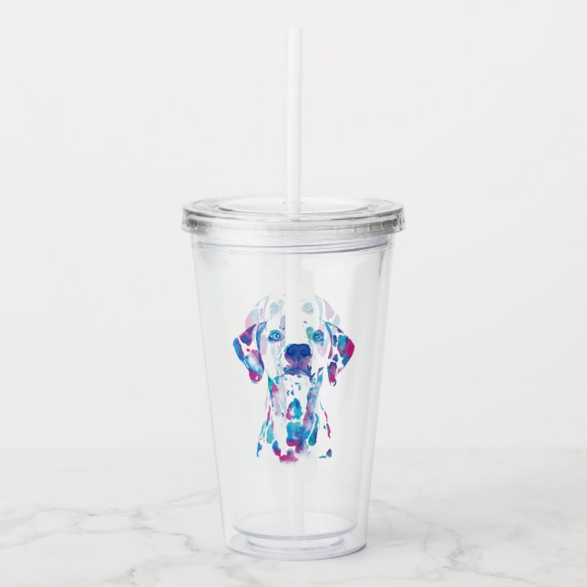 Dog Acrylic Tumbler (Front)