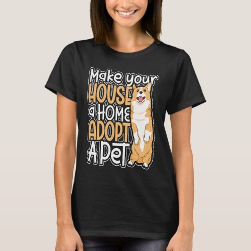 Dog Adoption Animal Rescue Animal Rights Rescue An T_Shirt