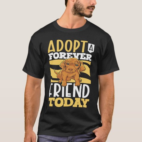 Dog Adoption Animal Rescue Animal Rights Rescue T_Shirt