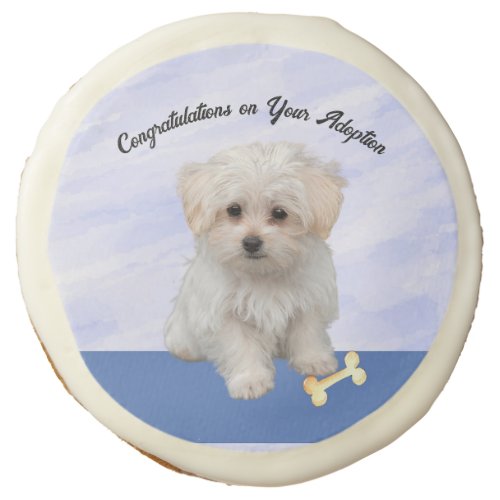 Dog Adoption Congratulations Cookies