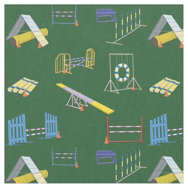 Dog Agility Fabric (Close Up)