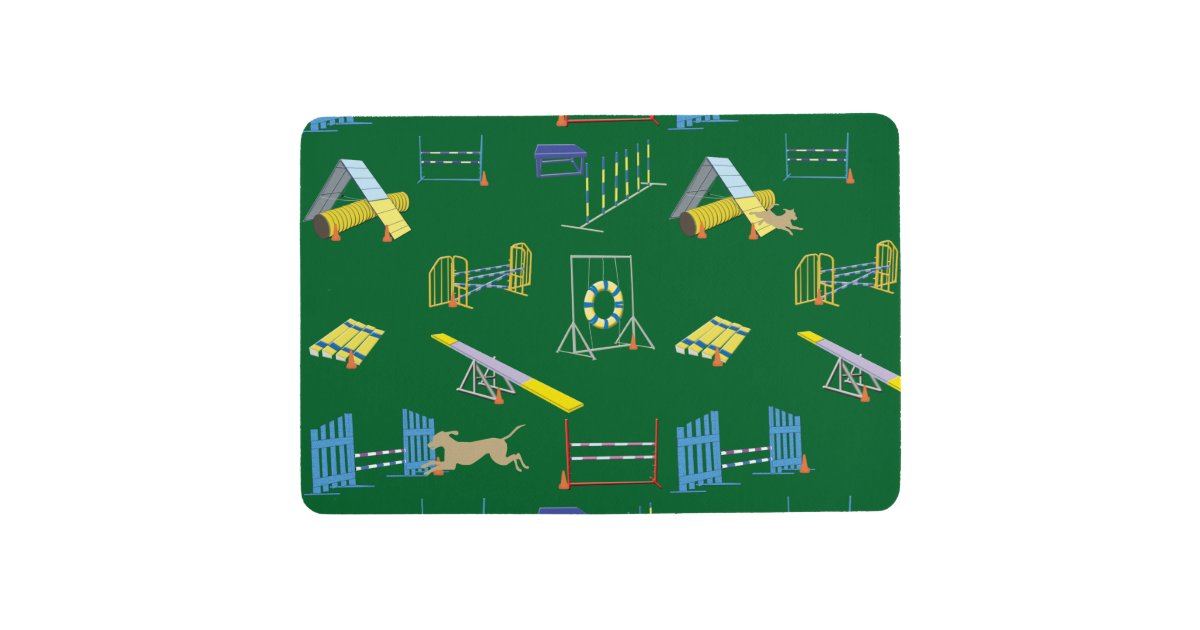 Dog Agility Floor Mat Zazzle