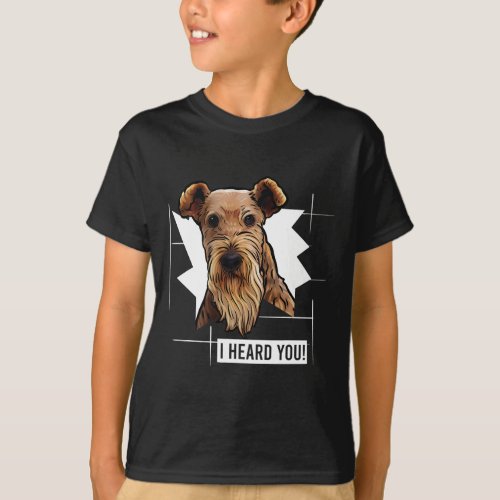 Dog Airedale Terrier Funny Airedale Terrier Dog Ow T_Shirt