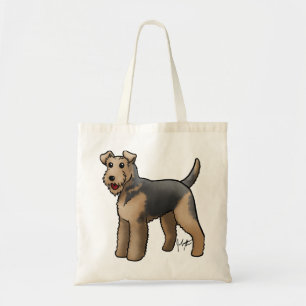 Dog - Airedale Tote Bag