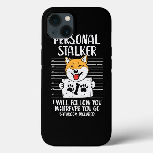 Dog Akita Personal Stalker Shiba Inu Animal Pet Ak iPhone 13 Case