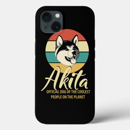 Dog Akita Proud Akita owner Shirt Akita puppy love iPhone 13 Case