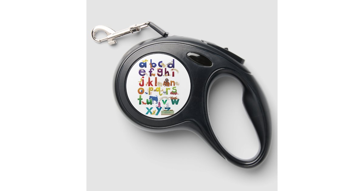 Dog Alphabet Dog Leash | Zazzle