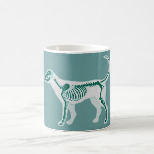 DOG ANATOMY X-RAY VET BONES COFFEE MUG