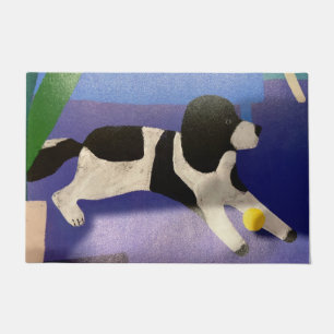 Dog and Ball Mat