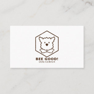 Dog and Bee design Business Card