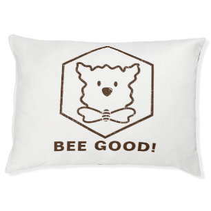 Dog and Bee design Pet Bed