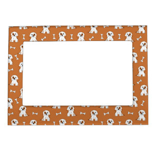 Dog and bone magnetic frame