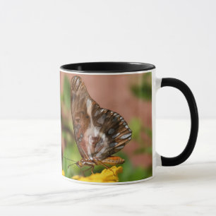 Dog and Butterfly-  Monarch Wings Mug