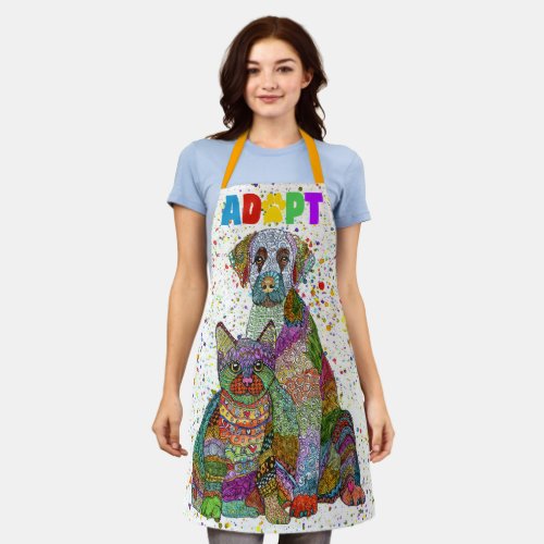 Dog and Cat Adoption and Rescue Apron