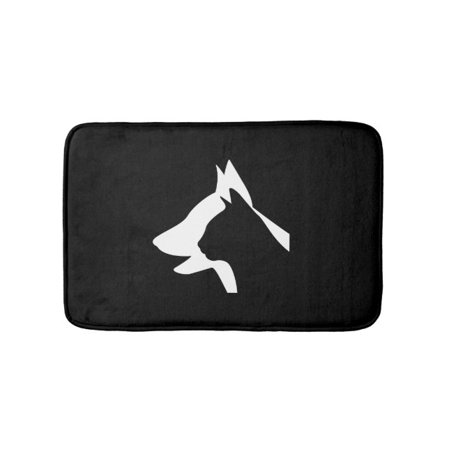 Dog And Cat   Bath Mat (Front)