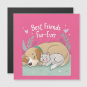 Dog and Cat Best Friends Forever (Front/Back)