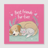 Dog and Cat Best Friends Forever (Front)