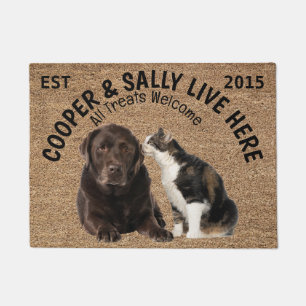 Dog and Cat Personalized Pet Doormat
