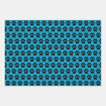 Dog and Cat Wrapping Paper Sheet Set | Zazzle