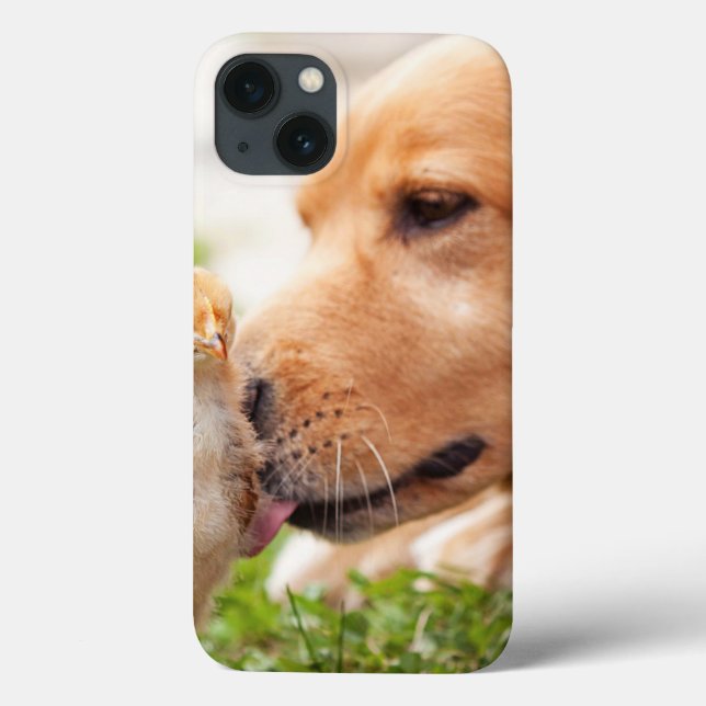 Dog and Chick Case-Mate iPhone Case (Back)