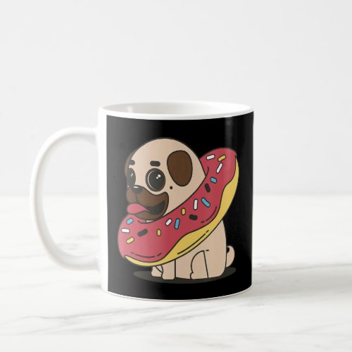 Dog And Donuts  Coffee Mug