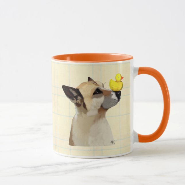Dog and Duck Mug (Right)
