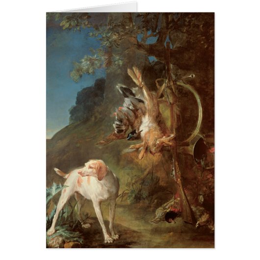 Dog and Game, 1730 Cards (Front)