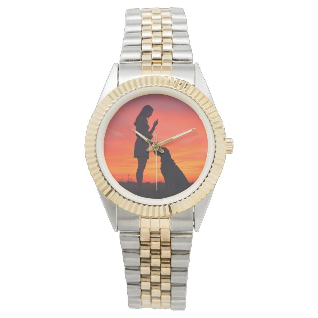 dog and girl  Watches (Front)