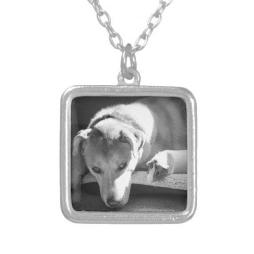 Dog and Guinea Pig Necklace