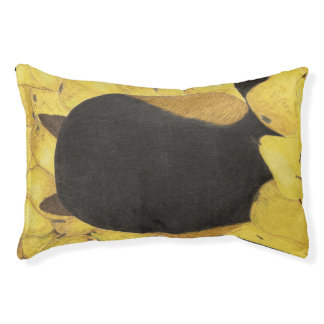 Dog and pears pet bed