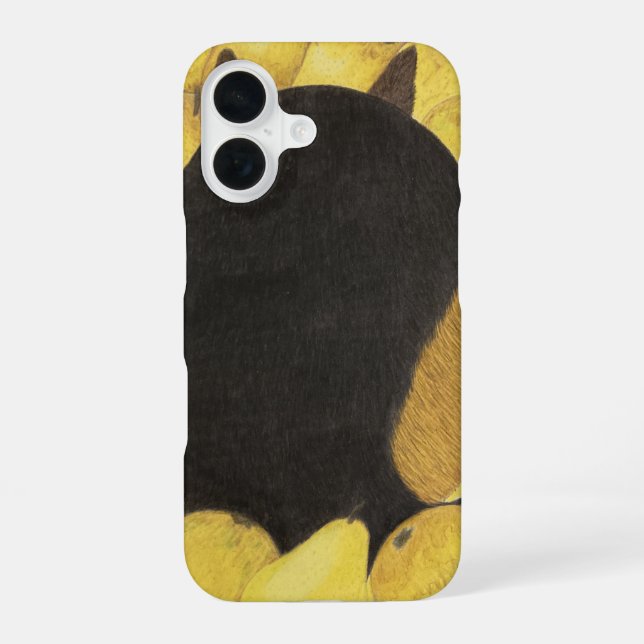 Dog and pears phone case (Back)