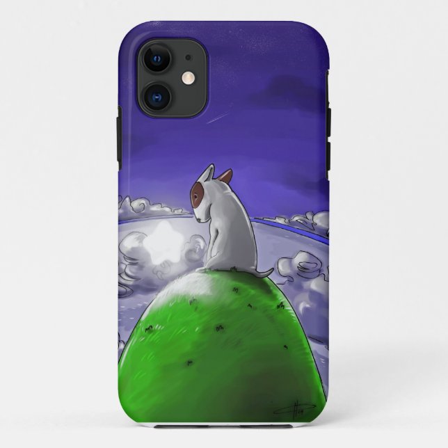 dog and star Case-Mate iPhone case (Back)