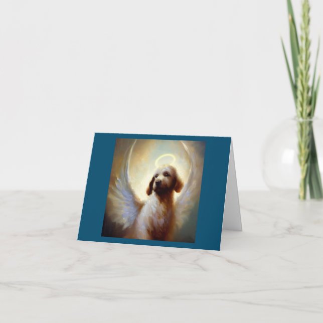 Dog Angel Card (Front)