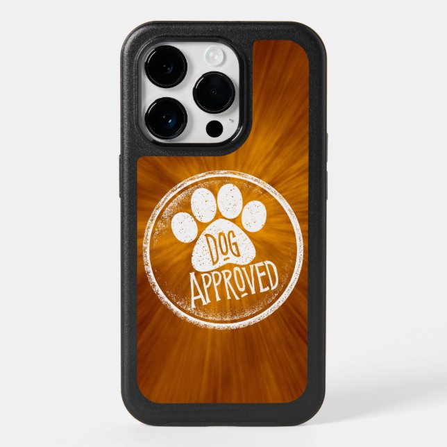 Dog Approved OtterBox iPhone Case (Back)