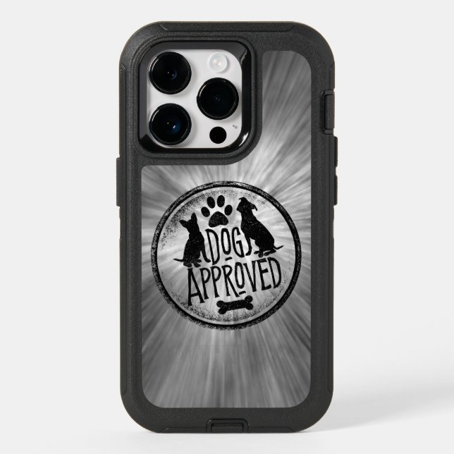 Dog Approved OtterBox iPhone Case (Back)
