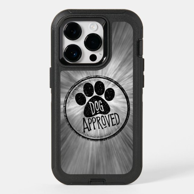 Dog Approved OtterBox iPhone Case (Back)