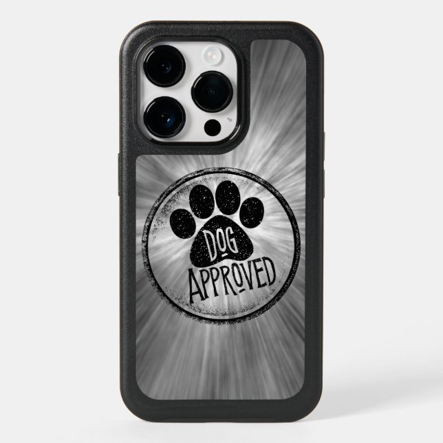 Dog Approved OtterBox iPhone Case (Back)