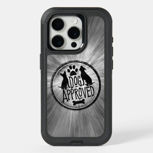 Dog Approved OtterBox iPhone Case (Back)