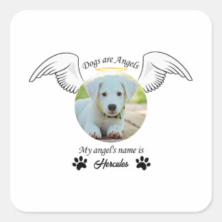 Dog are angels sticker