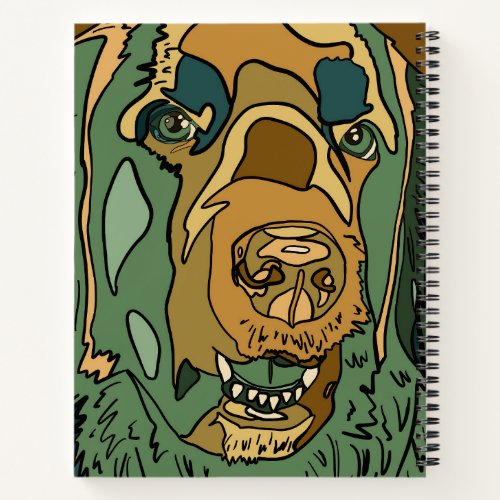 Dog Art _ Lucas Green Notebook