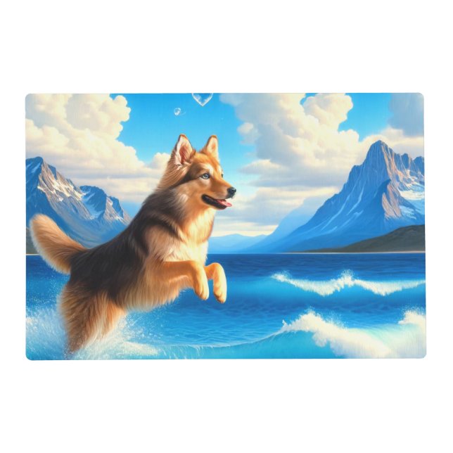 Dog Art Placemat (Front)