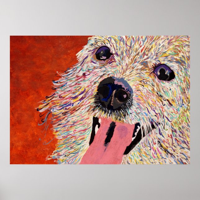 Dog Art Posters - Pop Contemporary Artists - Decor (Front)