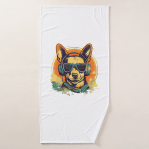 Dog Art s That Capture the Canine Essence   Bath Towel