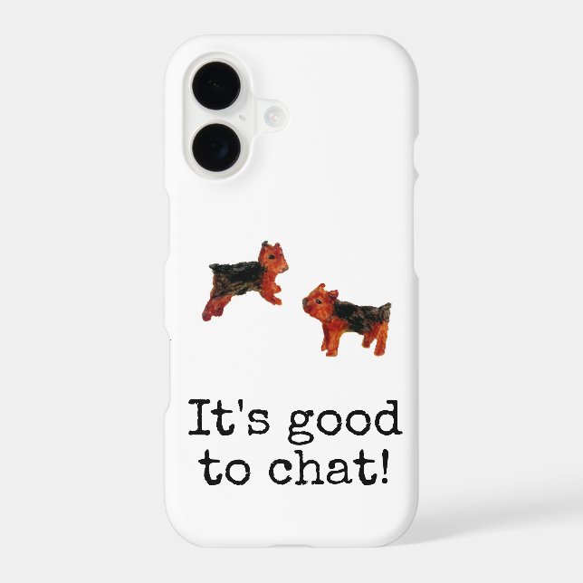 Dog Art Terriers Iphone Case (Back)
