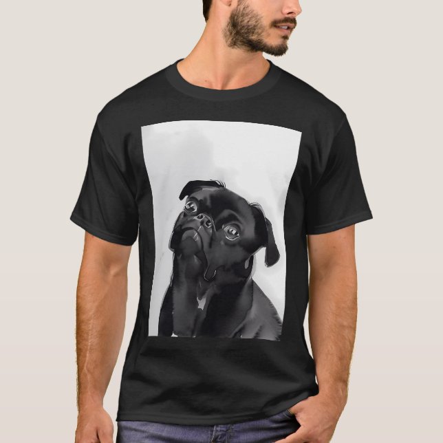 Dog Artwork T-Shirt (Front)