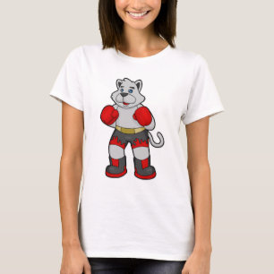 Dog as Boxer with Boxing gloves T-Shirt